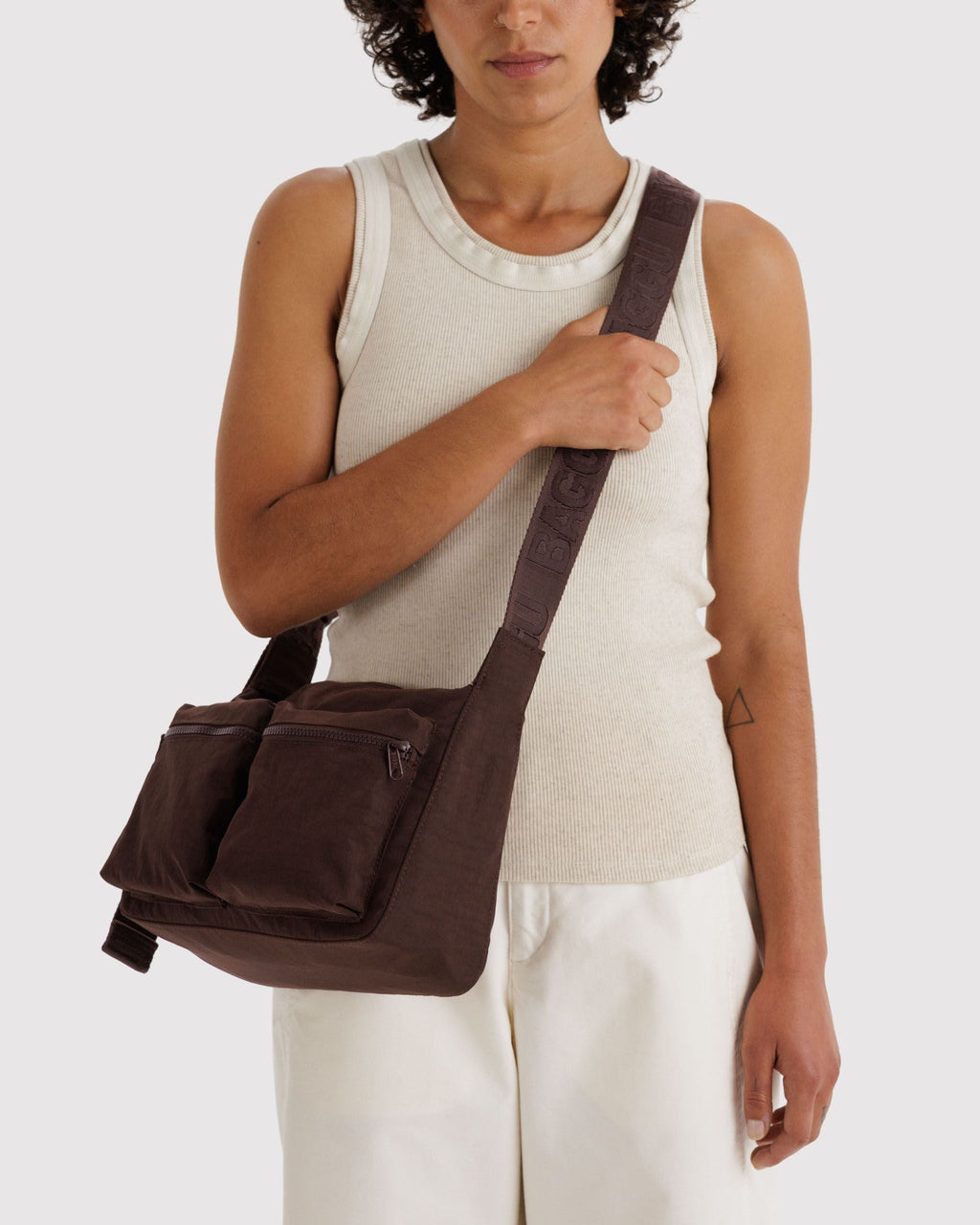 Easy Day to Night Carry - Medium Cargo Crossbody in Coffee