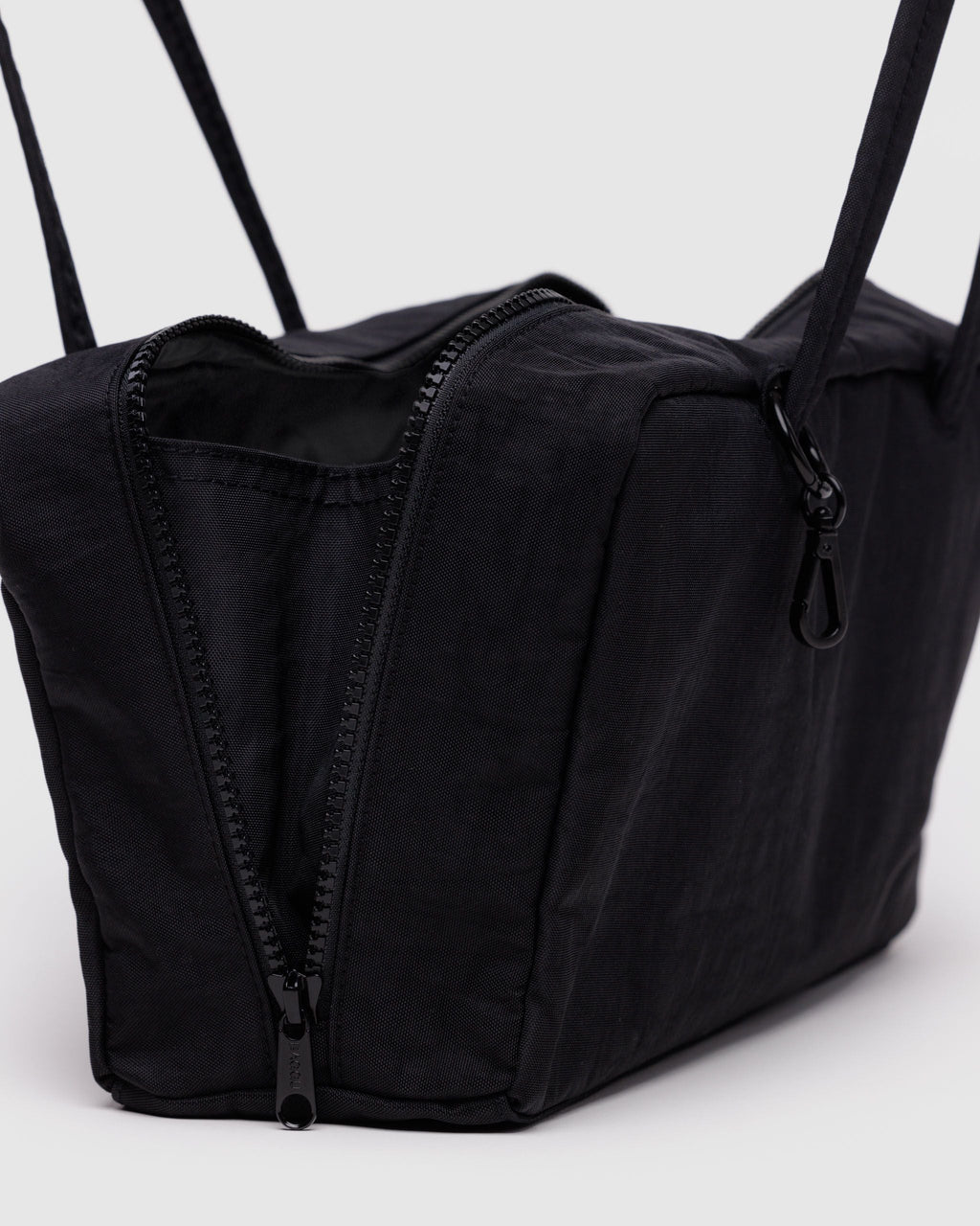 Easy Day to Night Carry - Nylon Bowler Bag in Black