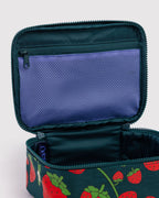 Organized Travel Essential - Small Cosmetic Case in Strawberry Blossom