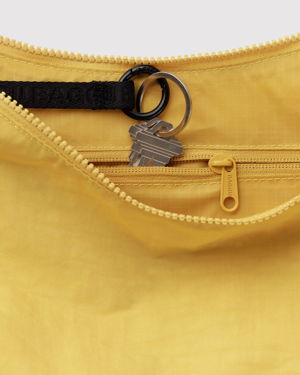 Easy Day to Night Carry - Medium Nylon Crescent Bag in Sunflower