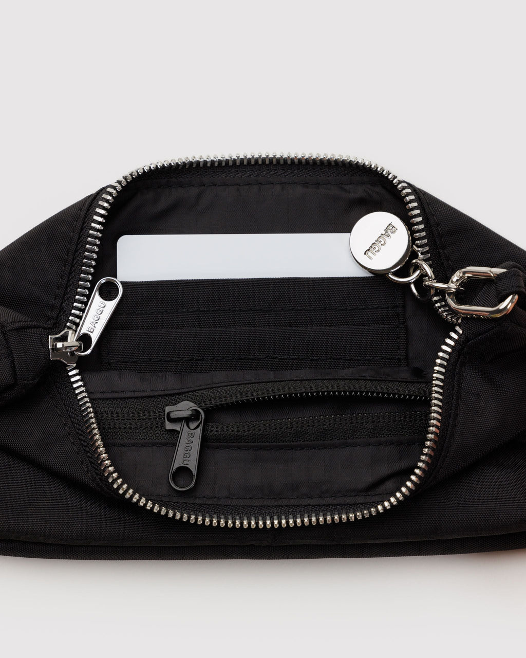 Easy Day to Night Carry - Nylon Pochette in Black