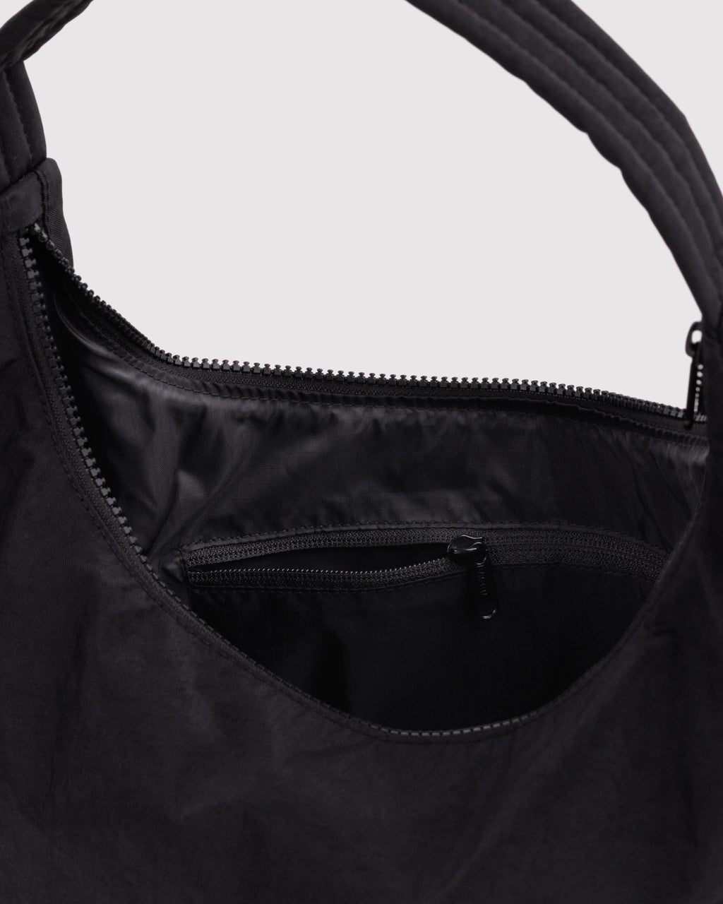Easy Day to Night Carry - Nylon Shoulder Bag in Black
