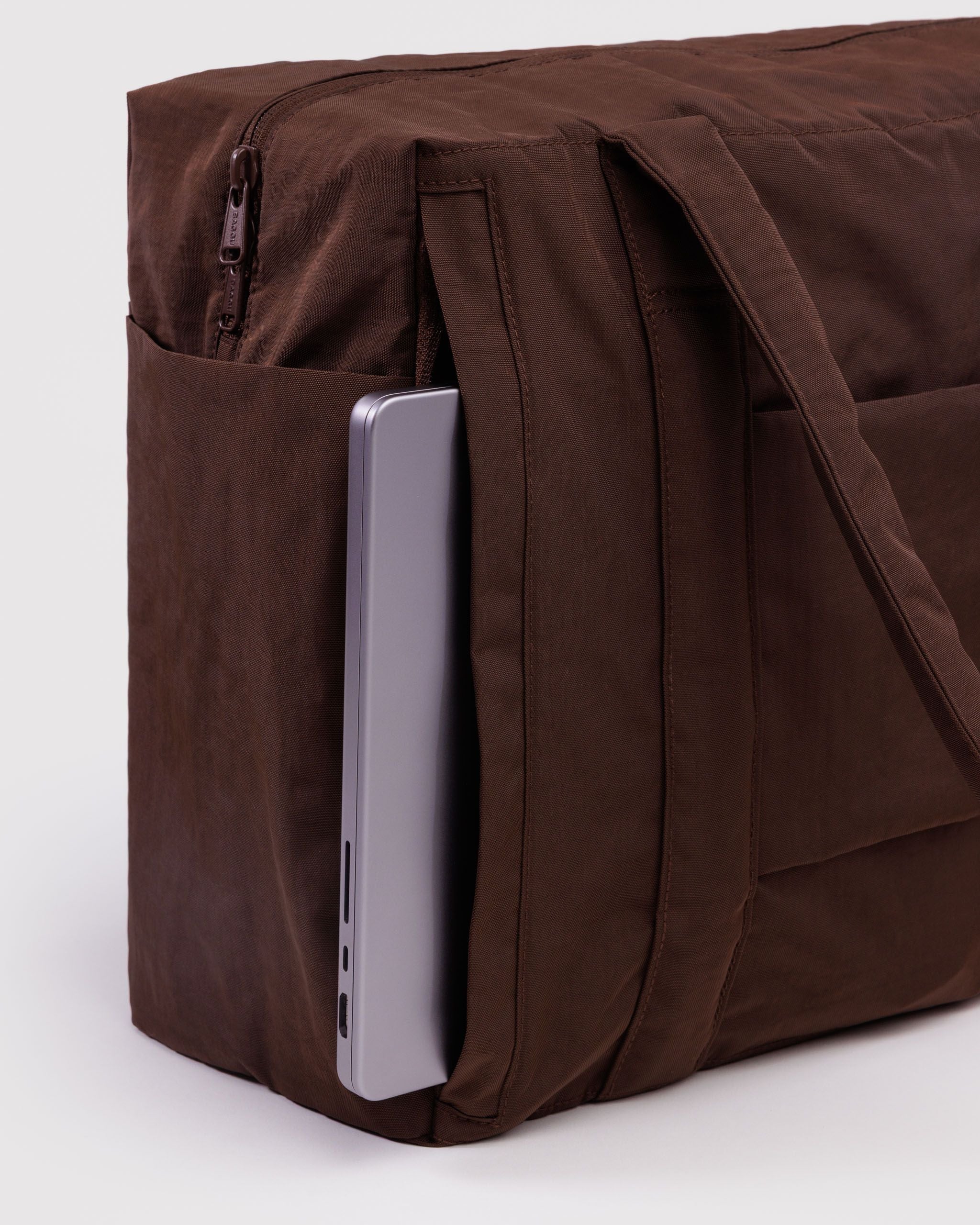 Lightweight Trip Companion - Small Cloud Carry-On in Coffee