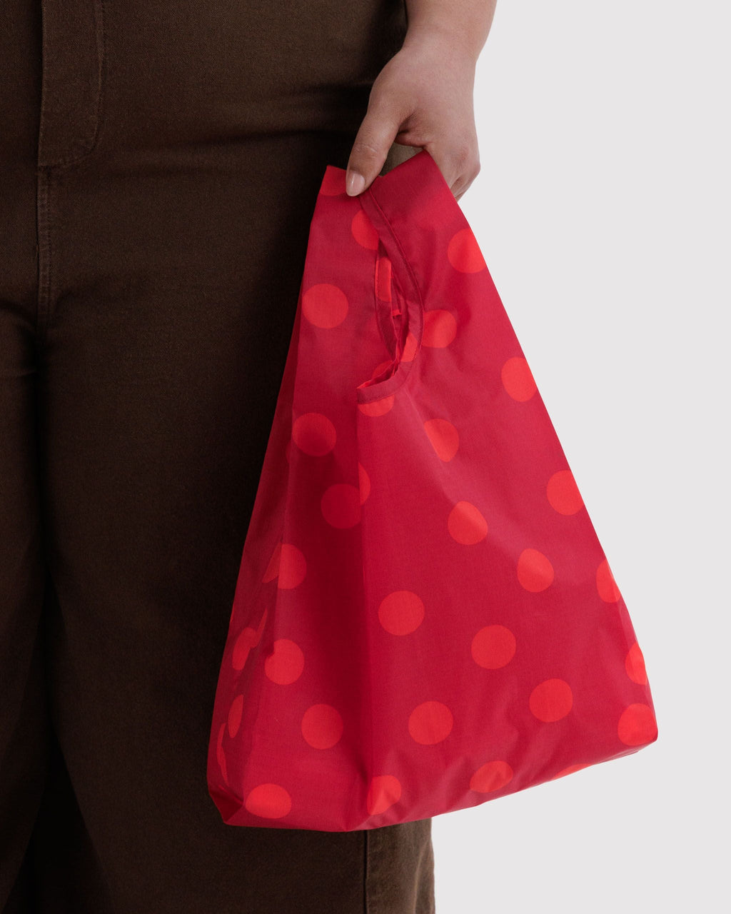Lightweight Reusable Essential - Baby Baggu in Red Polka Dot