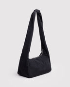 Easy Day to Night Carry - Nylon Meringue Bag in Black