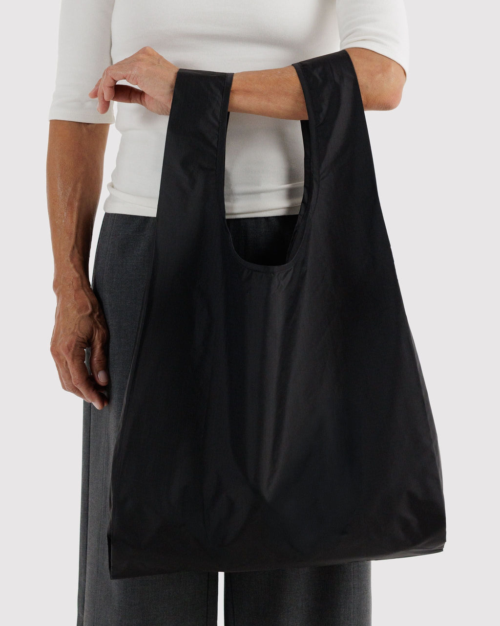 Lightweight Reusable Essential - Standard Baggu in Black