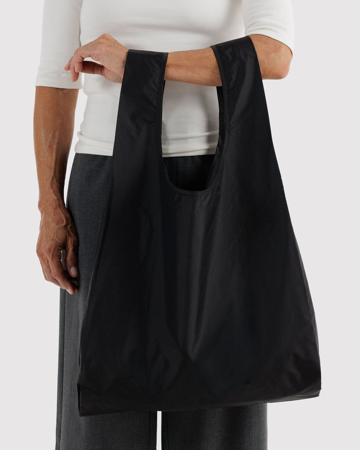 Lightweight Reusable Essential - Standard Baggu in Black