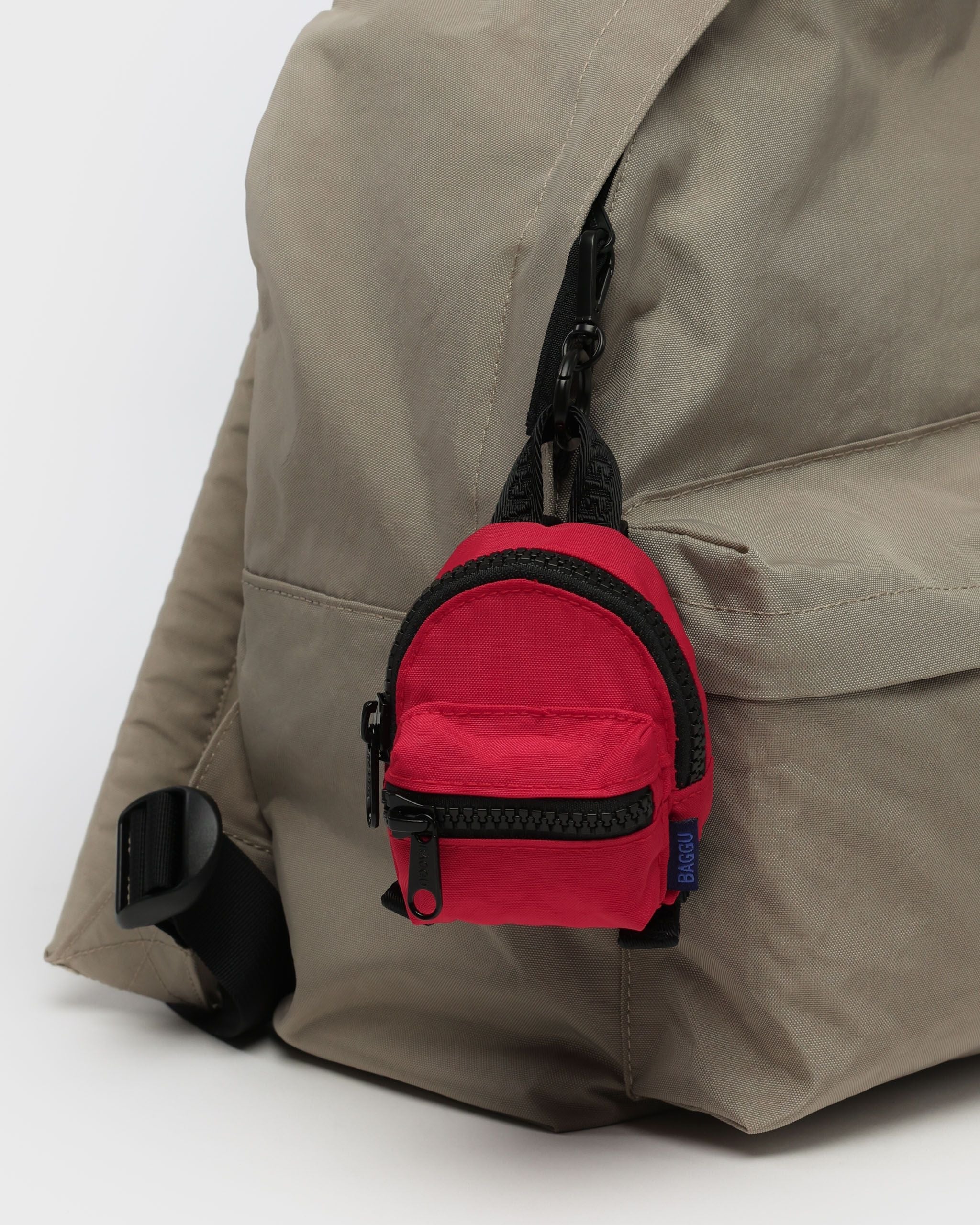 Colorful Everyday Detail - Backpack Charm in Candy Apple