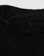 Easy Day to Night Carry - Large Nylon Crescent Bag in Black