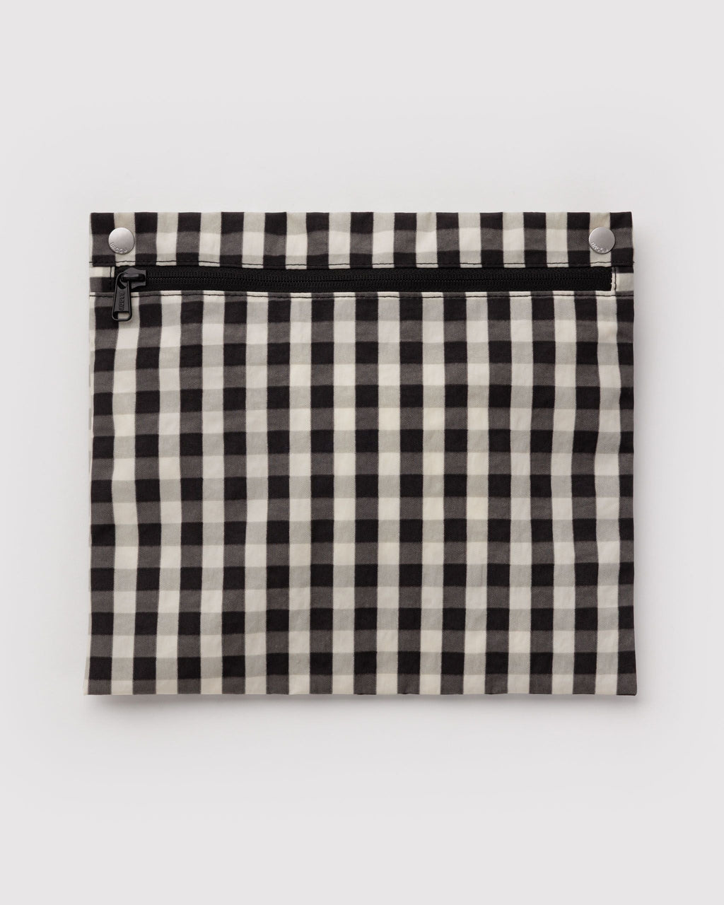 Lightweight Trip Companion - Cloud Carry-On in Black and Cream Gingham