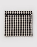 Lightweight Trip Companion - Cloud Carry-On in Black and Cream Gingham