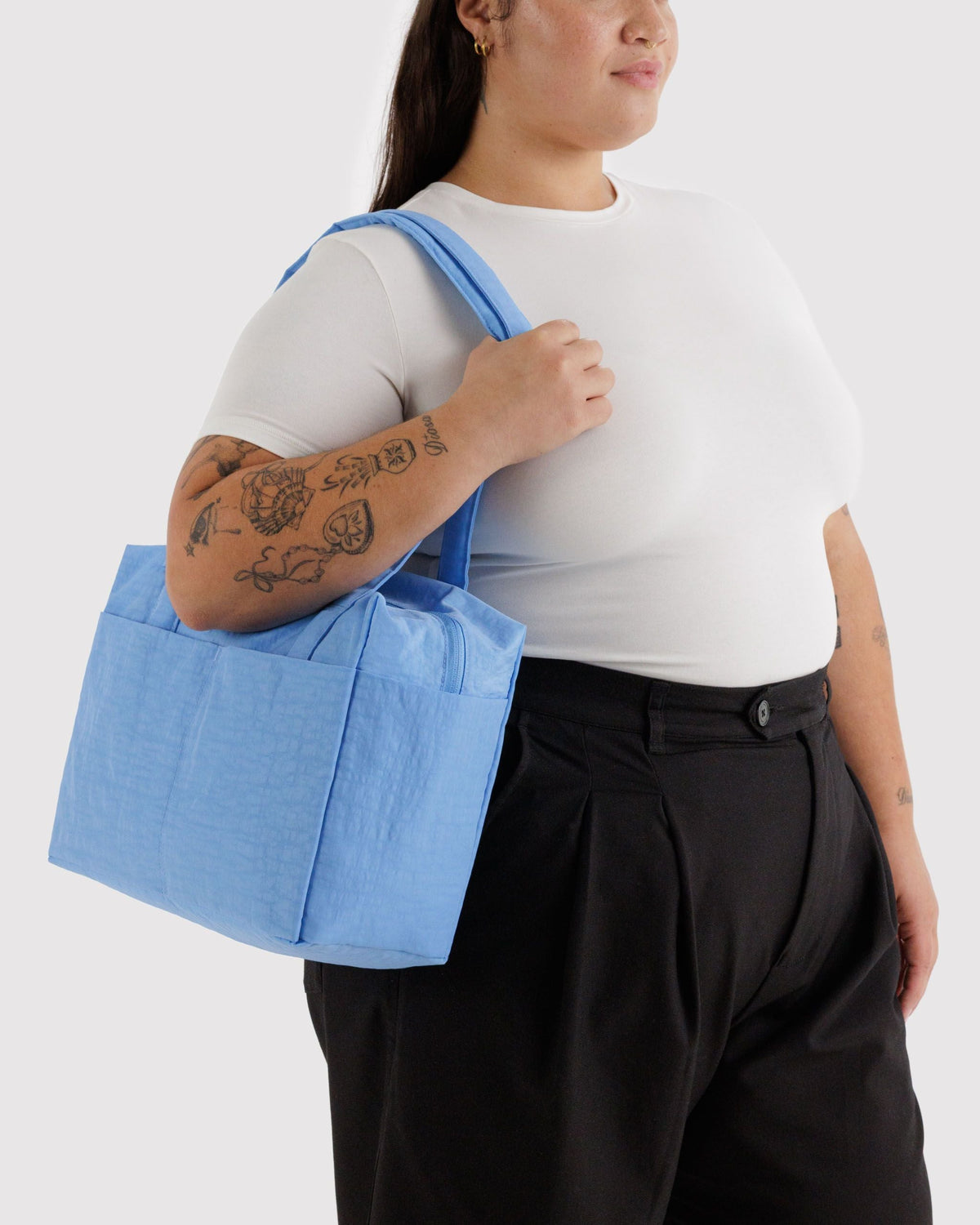 Flexible Daily Tote - Everyday Cloud Bag in Piscine