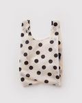 Baby Baggu - Cream and Black Polka Dot
