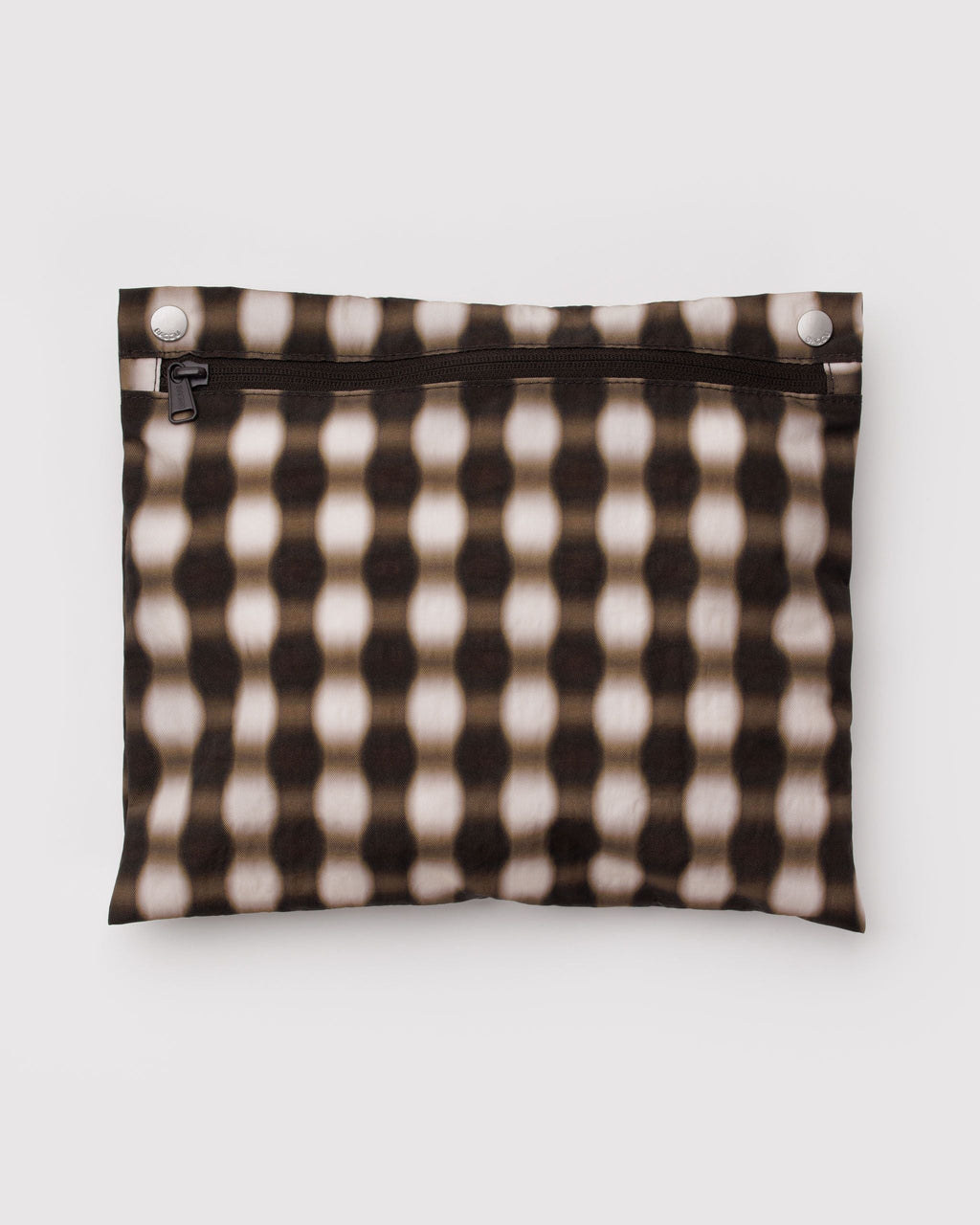 Lightweight Trip Companion - Cloud Carry-On in Blurred Gingham Brown