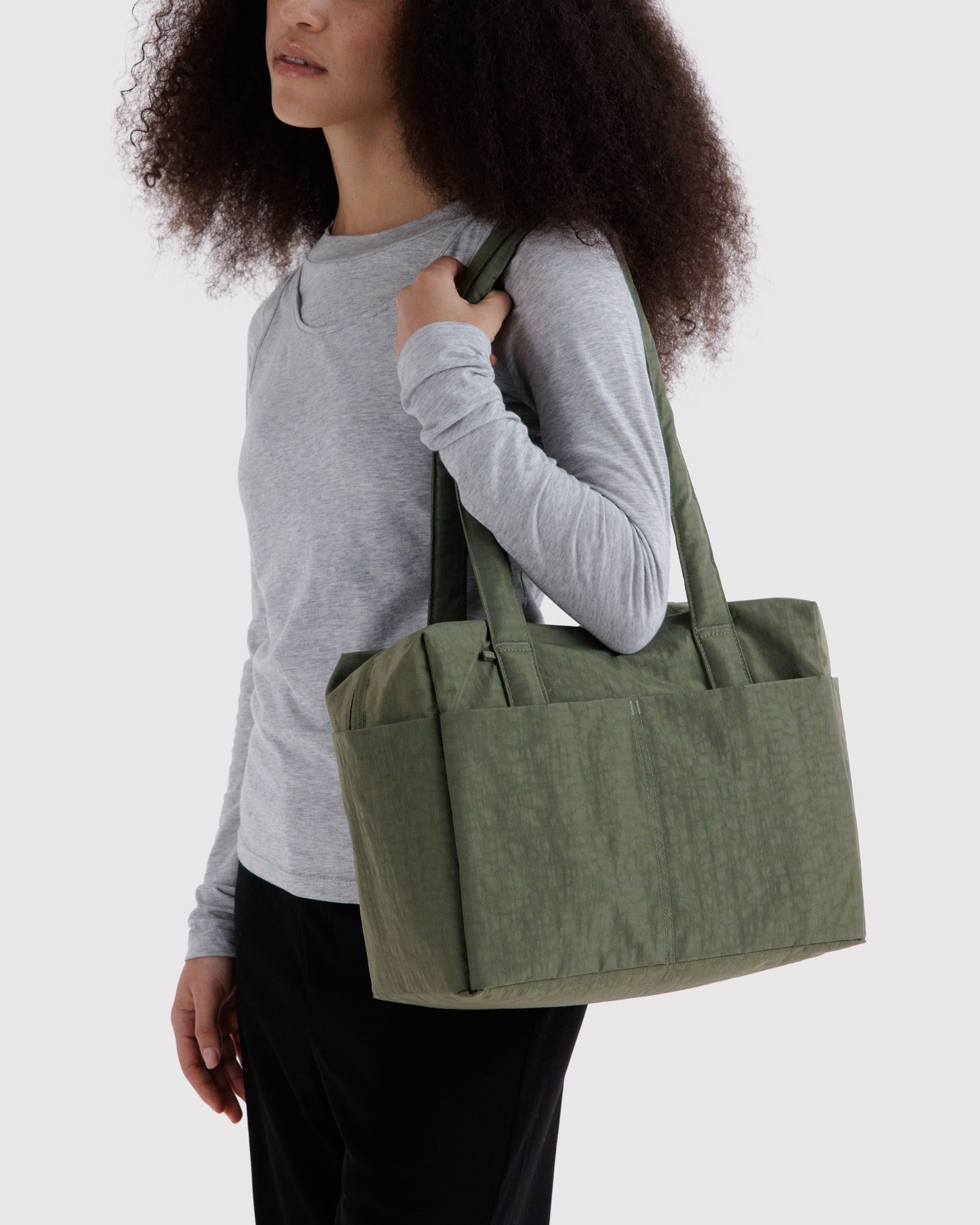 Flexible Daily Tote - Everyday Cloud Bag in Caper