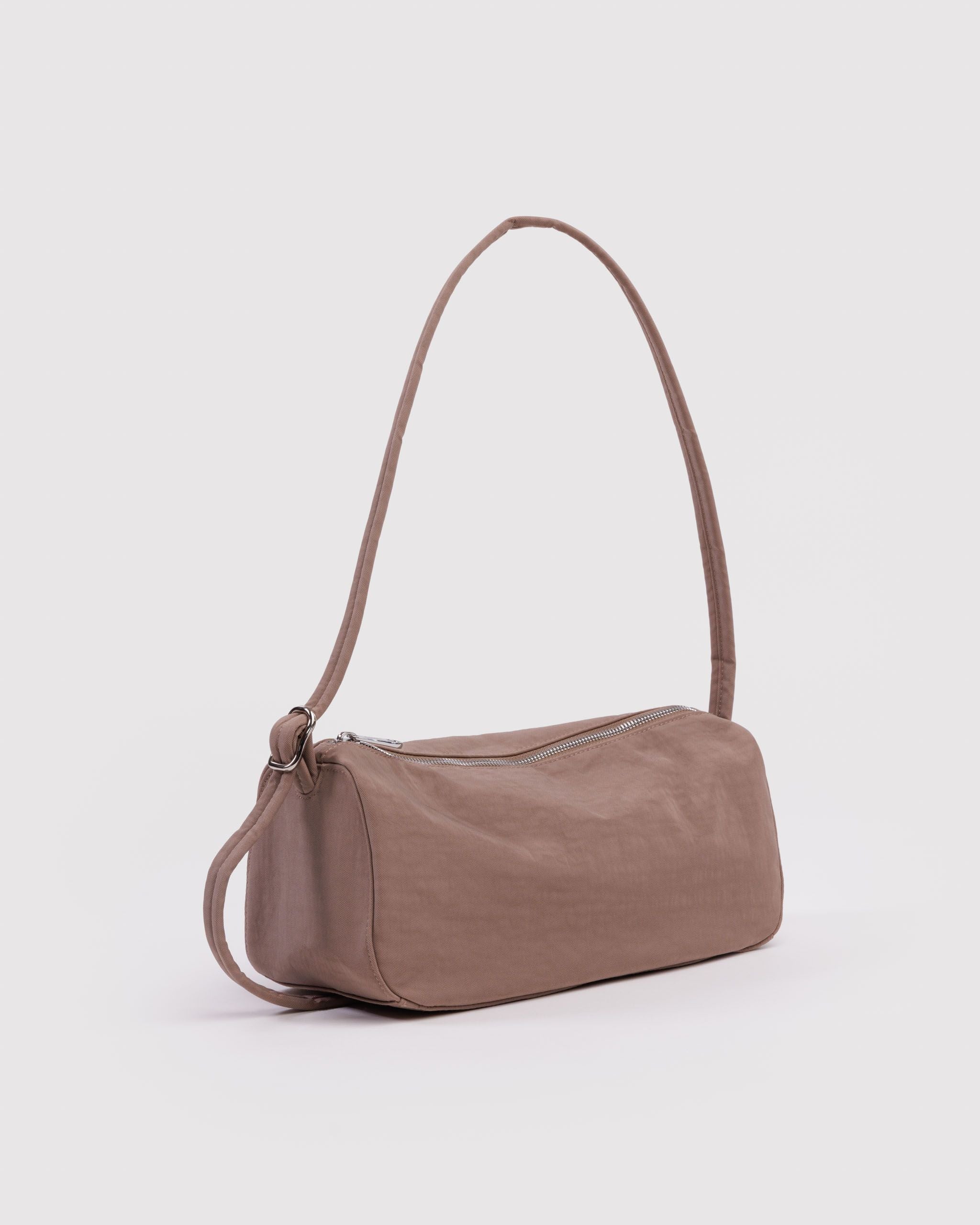Easy Day to Night Carry - Nylon Loaf Bag in Toasted Almond