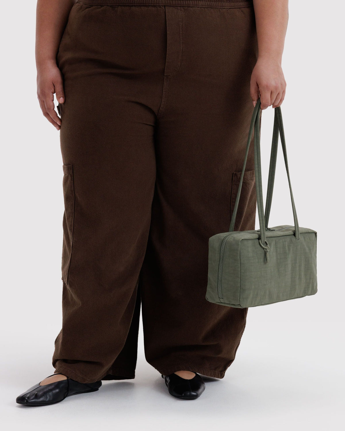 Easy Day to Night Carry - Nylon Bowler Bag in Caper