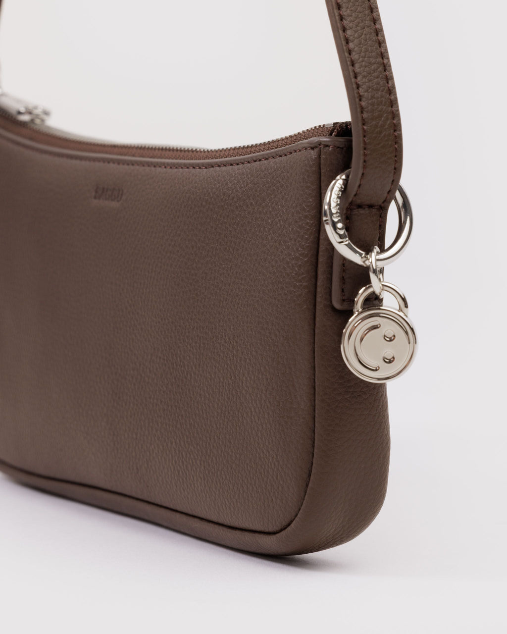 Easy Day to Night Carry - Recycled Leather Pochette in Brown